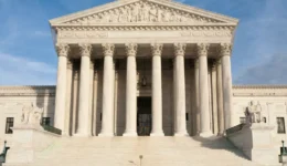 Supreme Court building in Washington DC